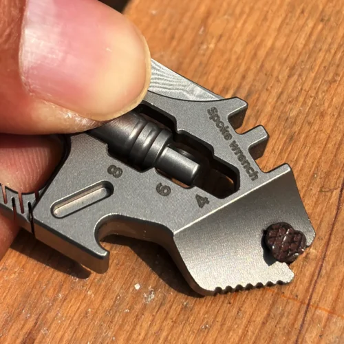 EDC-260625-08 Titanium EDC Keychain 9 in 1 Multi-Tool